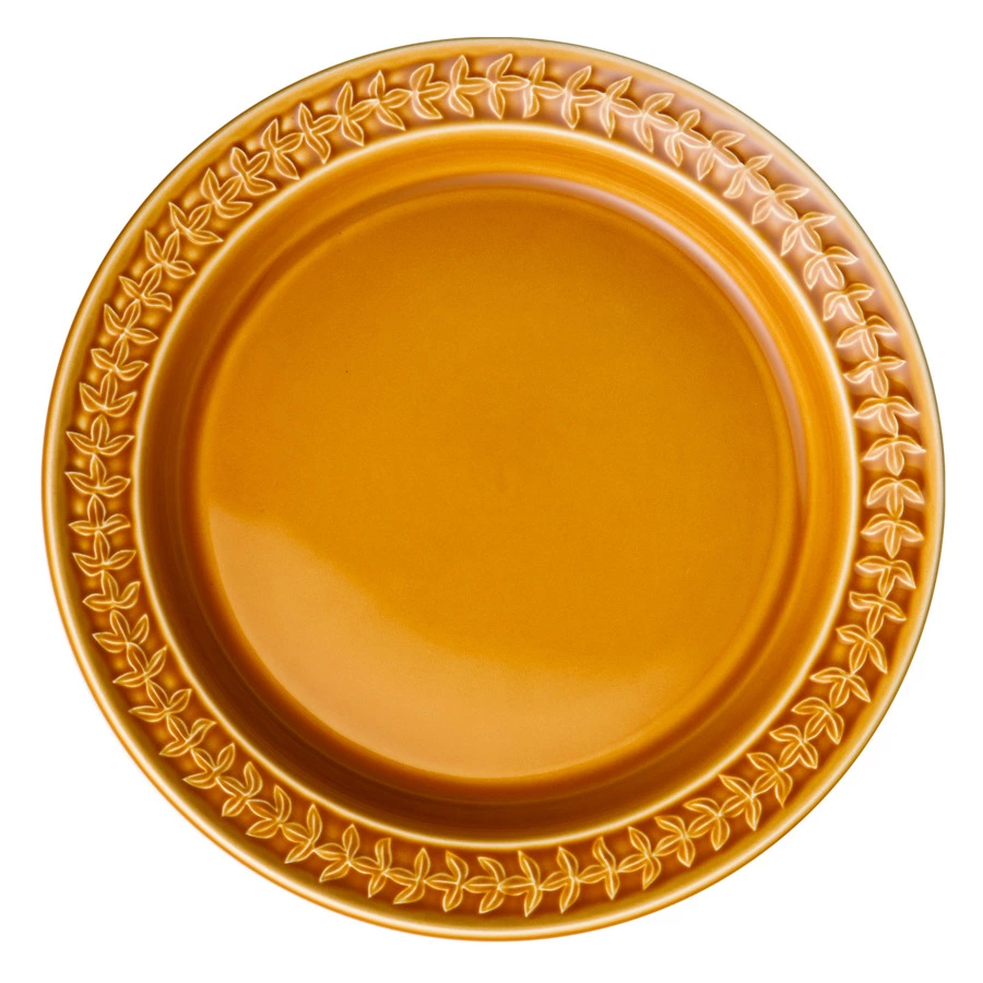 Тарелка обеденная Portmeirion Ботанический сад Гармония 27 см, янтарная