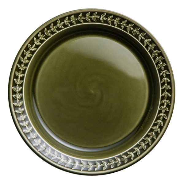 Тарелка закусочная Portmeirion Ботанический сад.Гармония 20 см, темно-зеленая