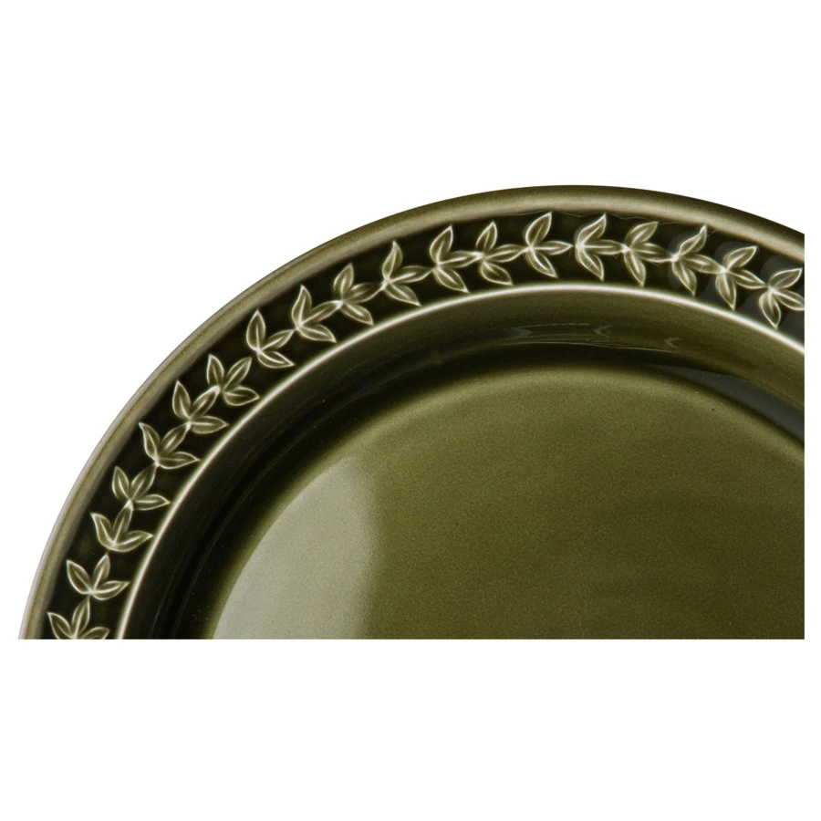Тарелка закусочная Portmeirion Ботанический сад.Гармония 20 см, темно-зеленая