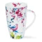 Кружка Dunoon Пение птиц Хенли 600 мл, фарфор костяной, розовая