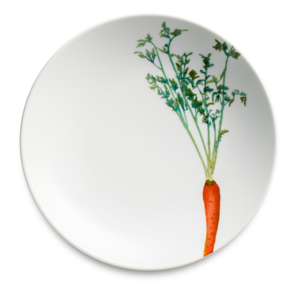 Тарелка для пасты Noritake Овощной букет Морковка 23 см