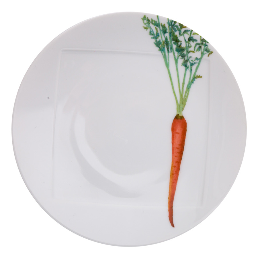 Тарелка десертная Noritake Овощной букет Морковка 16 см кружка noritake овощной букет морковка 295 мл