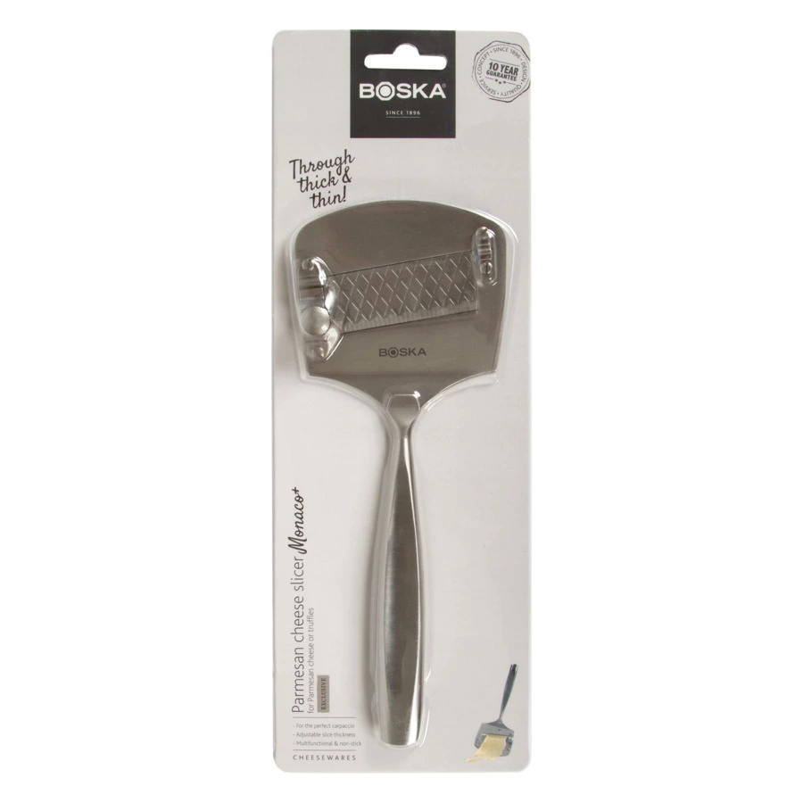 Слайсер для твёрдого сыра, пармезана Boska Монако+ 21х8 см, сталь
