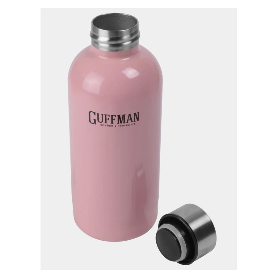 Термос Guffman Beach 350 мл, сталь нержавеющая, розовый, п/к