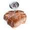 Термометр круглый для мяса MoHa 5х11см, сталь нержавеющая