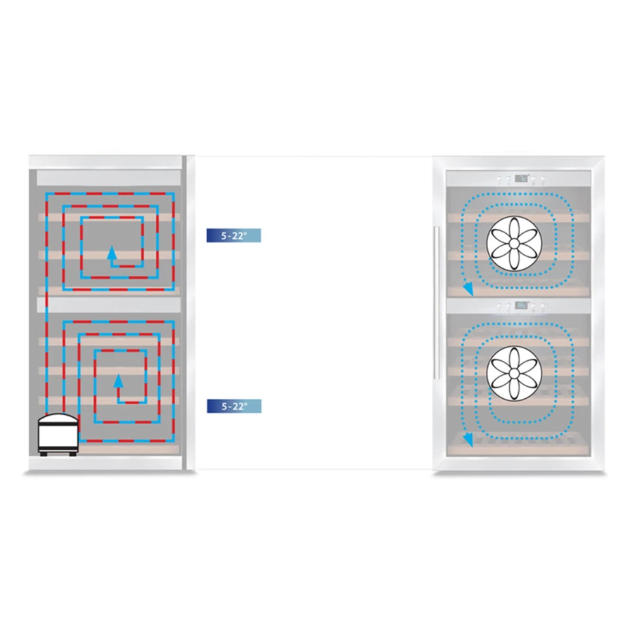 Холодильник винный CASO WineComfort 24