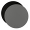 Плейсмат круглый двусторонний ADJ d40 см, кожа натуральная, черно-серый