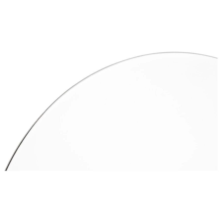 Тарелка закусочная Mix&Match Синергия Платиновый кант 23см, костяной фарфор