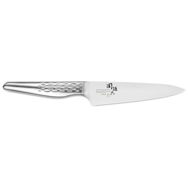 Нож кухонный универсальный KAI Магороку Шосо 12 см, сталь кованая нержавеющая
