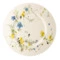 Блюдо круглое с бортом Rosenthal Альпийские цветы 33 см, фарфор костяной