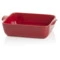 Форма для запекания прямоугольная Esprit de cuisine  19,5x13 см, 500 мл, керамика, малиновая