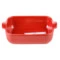 Форма для запекания прямоугольная Esprit de cuisine  19,5x13 см, 500 мл, керамика, малиновая