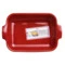 Форма для запекания прямоугольная Esprit de cuisine  19,5x13 см, 500 мл, керамика, малиновая