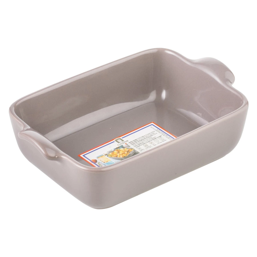 Форма для запекания прямоугольная Esprit de cuisine 19,5x13 см, 500 мл, керамика, темно-серая