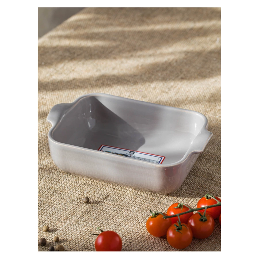 Форма для запекания прямоугольная Esprit de cuisine 19,5x13 см, 500 мл, керамика, темно-серая