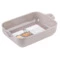 Форма для запекания прямоугольная Esprit de cuisine 25x17 см, 1,1 л, керамика, темно-серая
