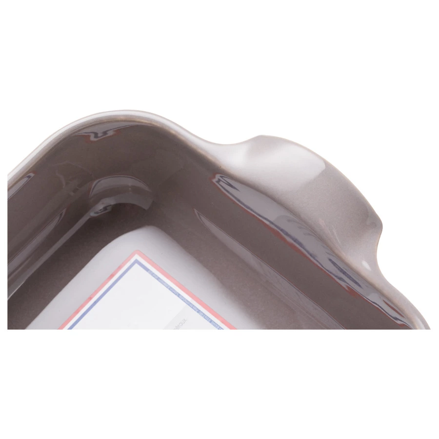 Форма для запекания прямоугольная Esprit de cuisine 25x17 см, 1,1 л, керамика, темно-серая