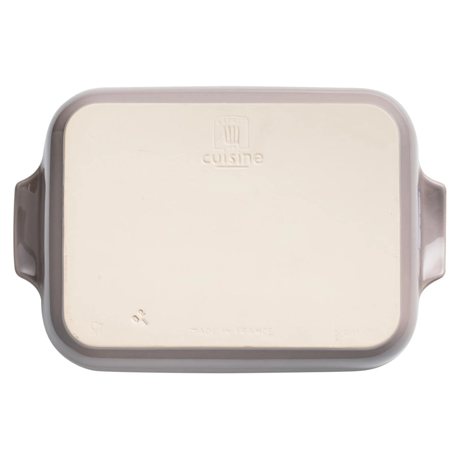 Форма для запекания прямоугольная Esprit de cuisine 25x17 см, 1,1 л, керамика, темно-серая