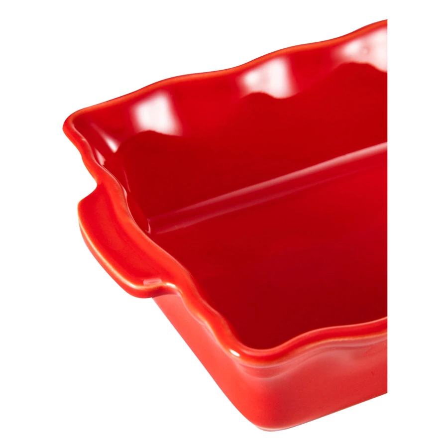 Форма для выпечки хлеба прямоугольная Esprit de cuisine Festonne 26x15 см, вишневая