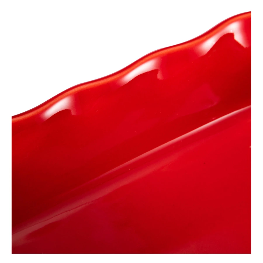 Форма для выпечки хлеба прямоугольная Esprit de cuisine Festonne 26x15 см, вишневая