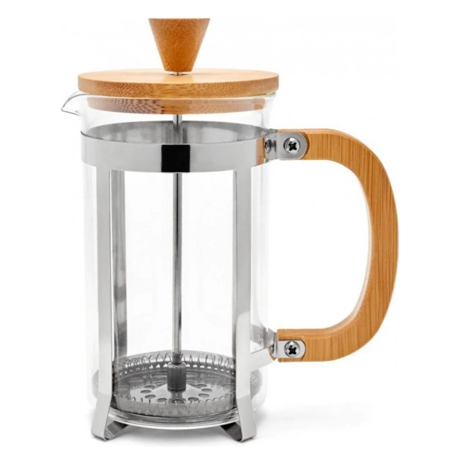 Френч-пресс Walmer Bamboo 800 мл, сталь нержавеющая