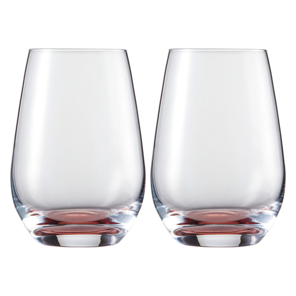 Набор бокалов для воды Schott Zwiesel Прикосновение цвета 397 мл, красный, 2 шт, п/к