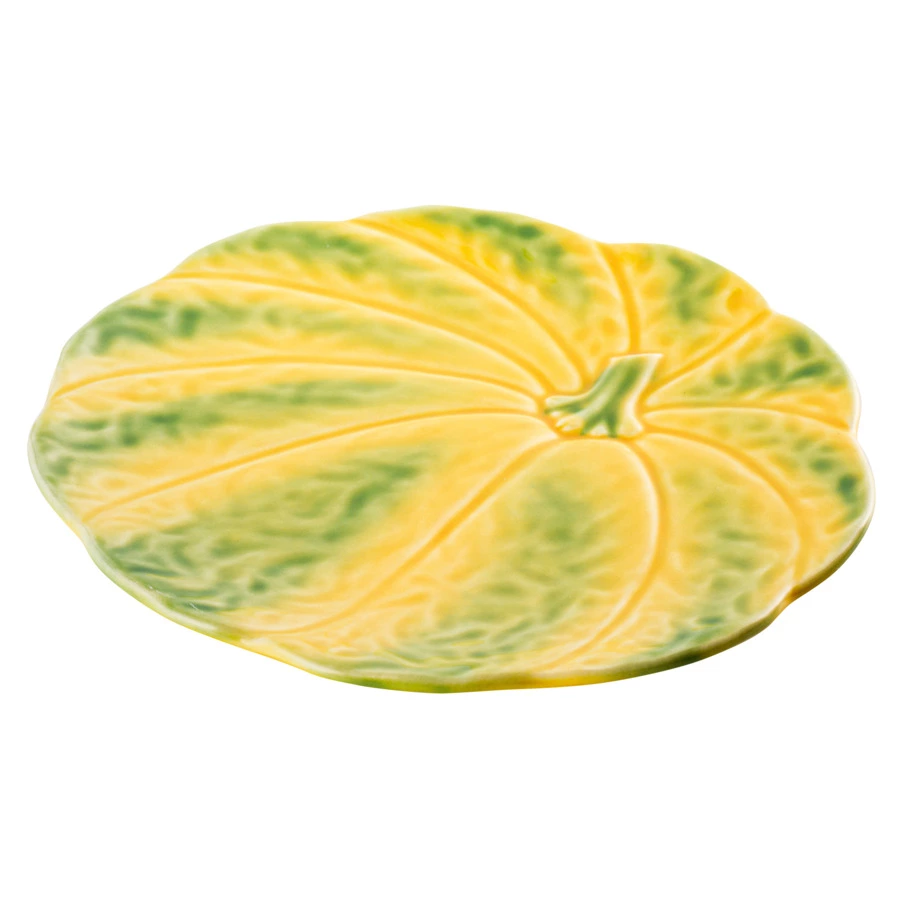 Тарелка закусочная Bordallo Pinheiro Тыква 22 см, керамика