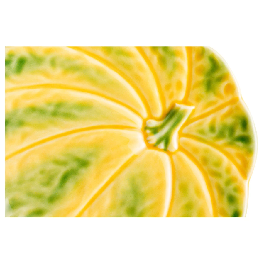 Тарелка закусочная Bordallo Pinheiro Тыква 22 см, керамика