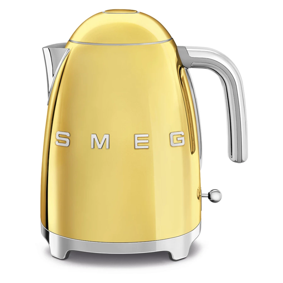 Чайник электрический SMEG KLF03GOEU, 2400 Вт, 1,7 л, золото