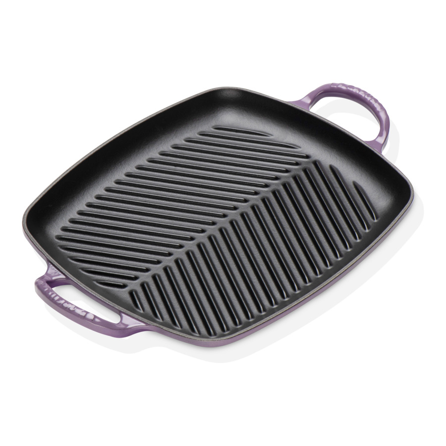 Сковорода-гриль 30см Le Creuset чугун, фиолетовый, для индукции (Ultra Violet)