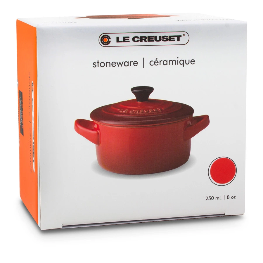Кокотница Le Creuset Cerise 250 мл,d10 см, керамика,вишневый, для СВЧ, духовки