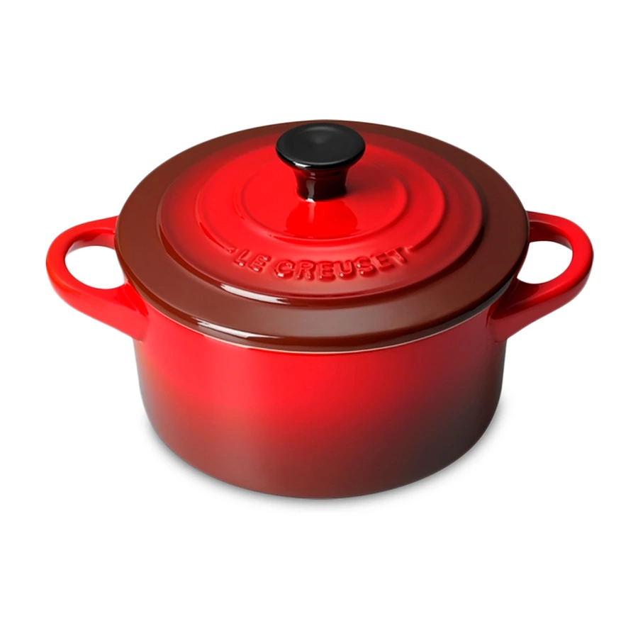 Кокотница Le Creuset Cerise 250 мл,d10 см, керамика,вишневый, для СВЧ, духовки