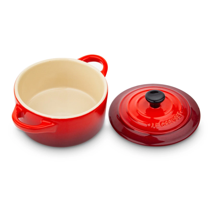 Кокотница Le Creuset Cerise 250 мл,d10 см, керамика,вишневый, для СВЧ, духовки