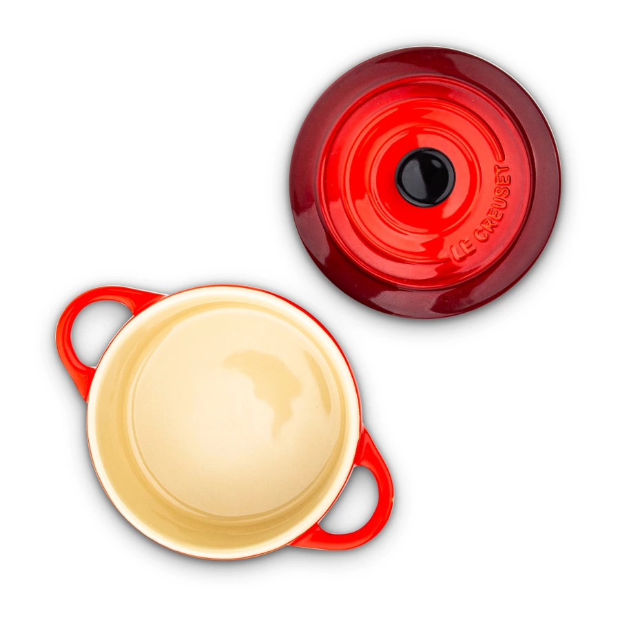Кокотница Le Creuset Cerise 250 мл,d10 см, керамика,вишневый, для СВЧ, духовки