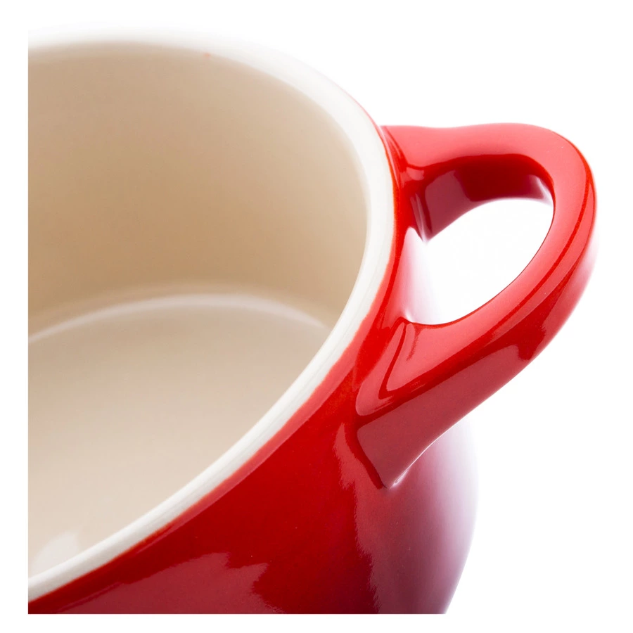 Кокотница Le Creuset Cerise 250 мл,d10 см, керамика,вишневый, для СВЧ, духовки