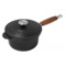 Ковш с деревянной ручкой Le Creuset Matte Black 1,8 л,18 см, чугун, черный, для индукции