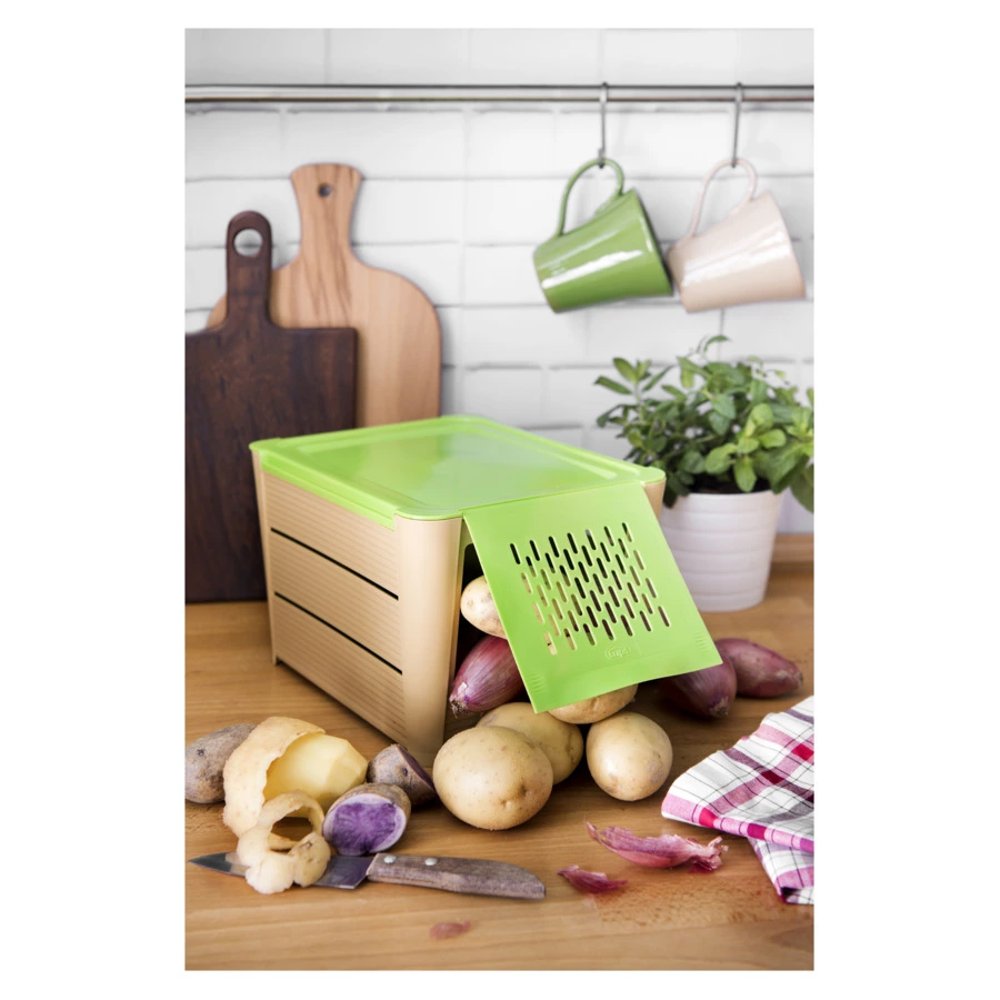 Контейнер для хранения картофеля/овощей до 3 кг SNIPS, пластик