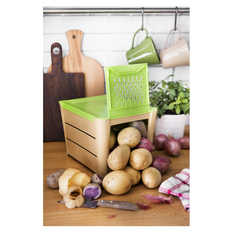 Контейнер для хранения картофеля/овощей до 3 кг SNIPS, пластик