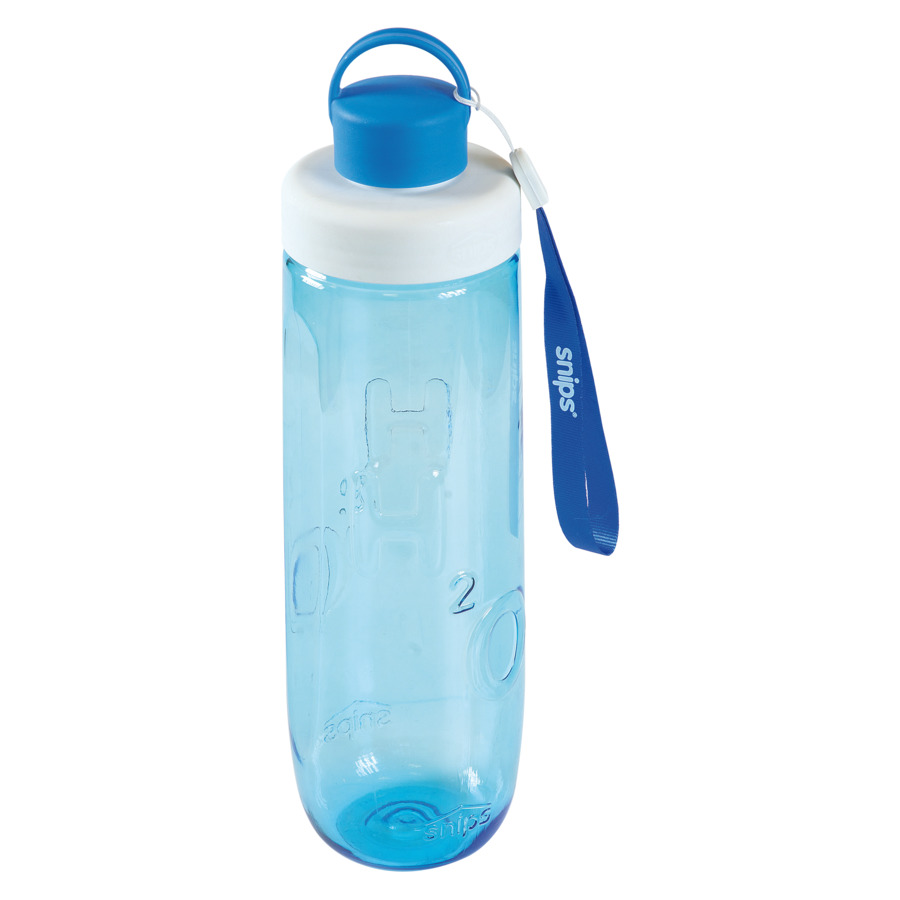 Бутылка для воды SNIPS 750 мл, синяя, пластик