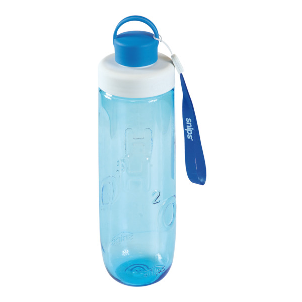Бутылка для воды SNIPS 750 мл, синяя, пластик