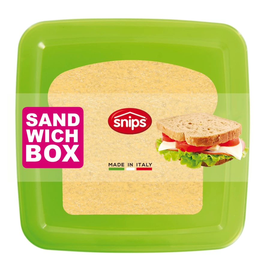 Ланч-бокс для бутербродов и сэндвичей SNIPS, пластик