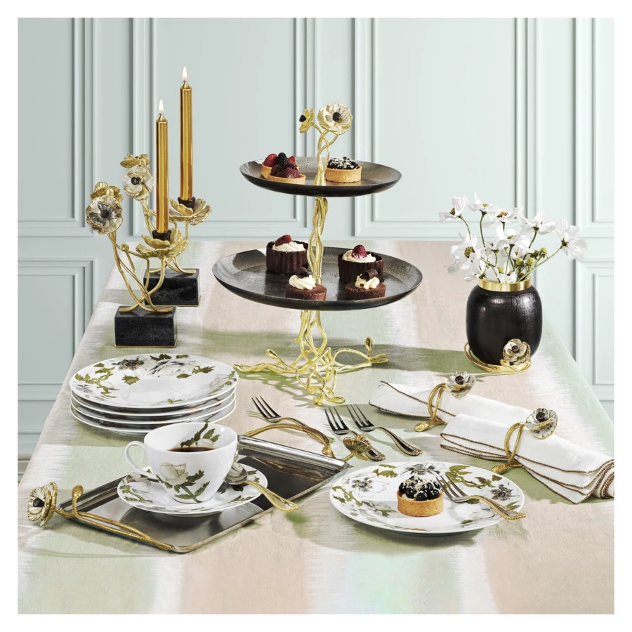 Ваза Michael Aram Анемоны 13 см, сталь нержавеющая