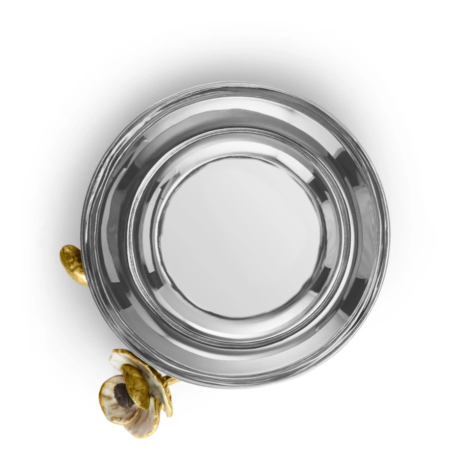 Чаша декоративная Michael Aram Анемоны 17 см, сталь нержавеющая