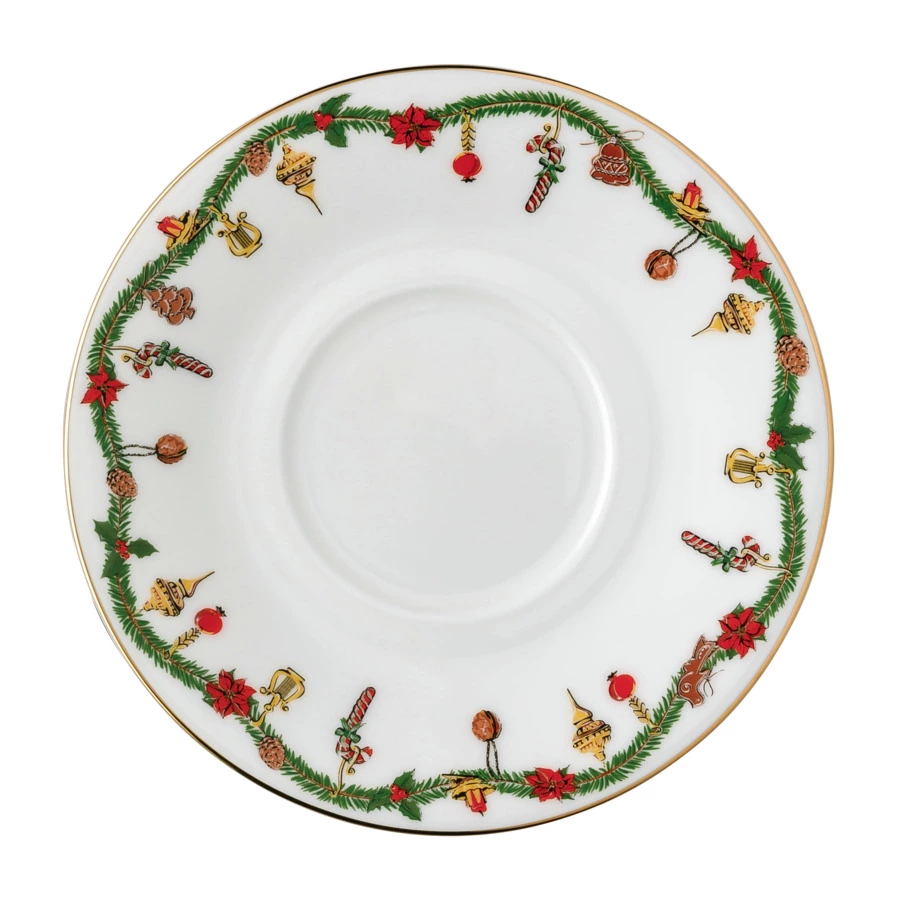 Блюдце для чашки чайной Hutschenreuther Рождество 16 см