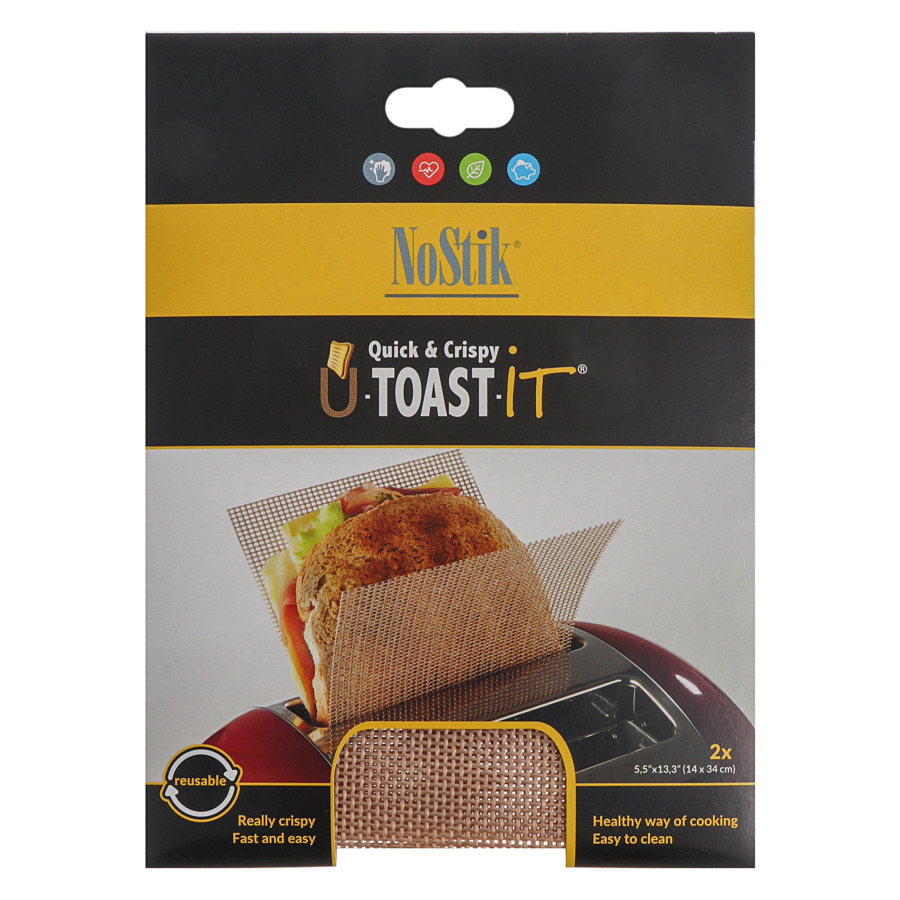 Набор пакетов для приготовления тостов 2шт. Nostik