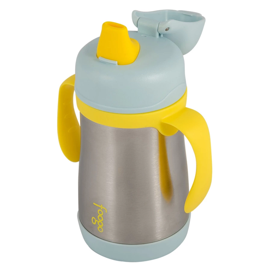 Набор детских термосов THERMOS B3000+BS535 BL, 6 предметов, нержавеющая сталь, голубой, п/к (303035)