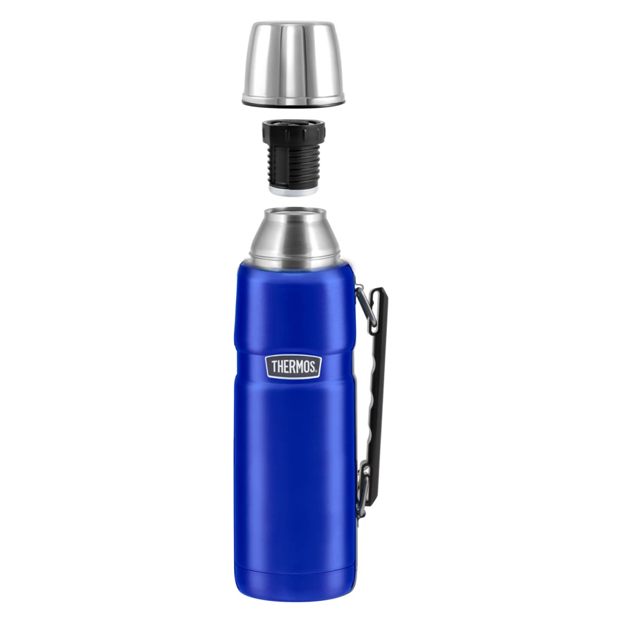 Термос THERMOS SK2010 1,2 л, сталь нержавеющая, синий, п/к (156181)