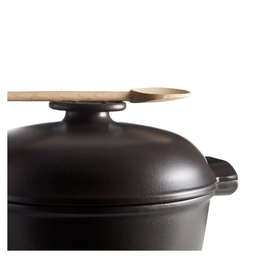 Сотейник Emile Henry Delight 2,5л, 42,6х25,4х8,1 см, графит, керамика жаропрочная