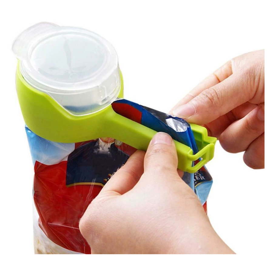 Зажим для сыпучих продуктов twixit! Seal & Pour