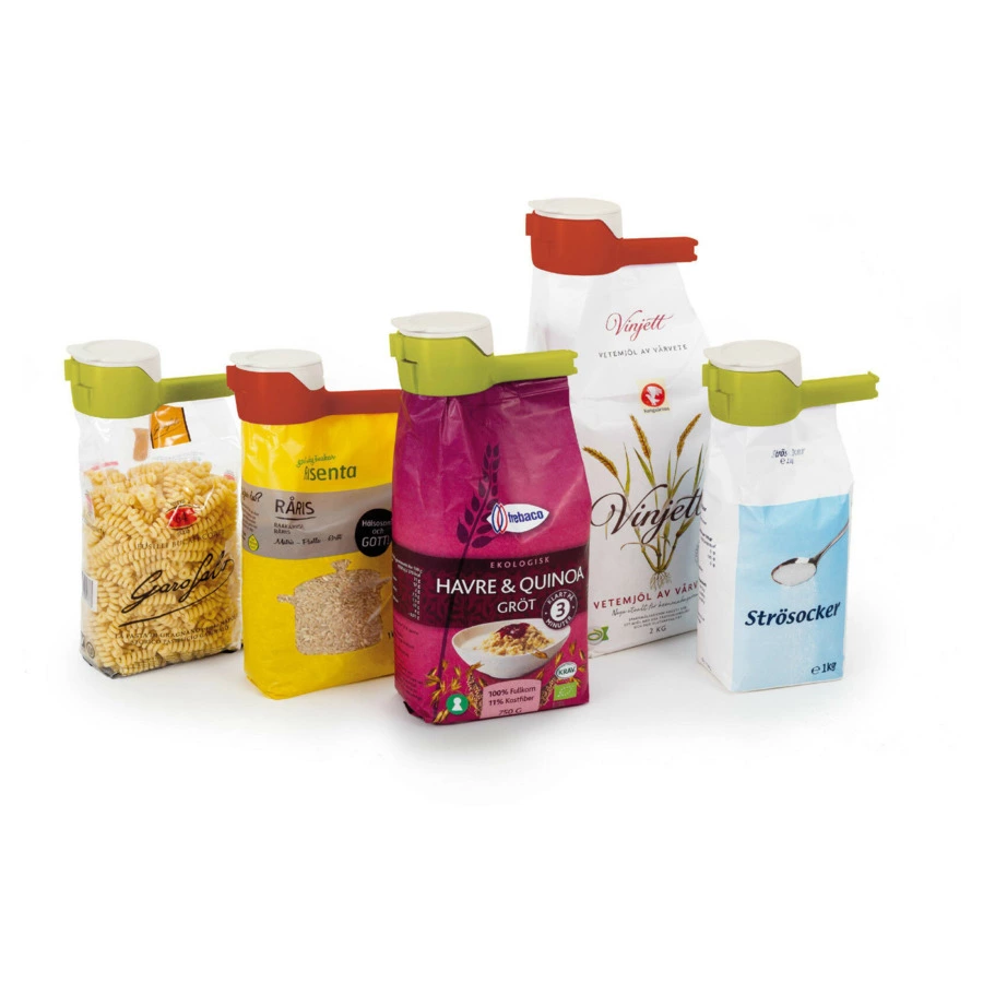 Зажим для сыпучих продуктов twixit! Seal & Pour